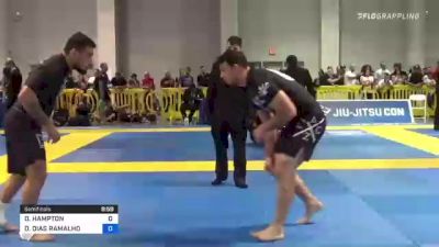 DANIEL HAMPTON vs DIEGO DIAS RAMALHO 2021 American National IBJJF Jiu-Jitsu Championship