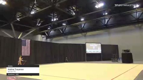 Kalina Trayanov - Clubs, So Cal TTC - 2021 USA Gymnastics Championships