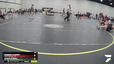 187 lbs Finals (8 Team) - Phoenix Murray, Palmetto Blue vs Ethan Kuball, NC Pride Wrestling Black