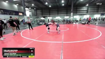 132 lbs Cons. Round 3 - Aidan Salmon, New Kent Wrestling Club vs Miller Menteer, Defiant Wrestling