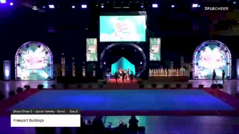 Freeport Bulldogs [2020 Show Cheer 2 - Junior Varsity - Small Day 2] 2020 Pop Warner National Cheer & Dance Championship