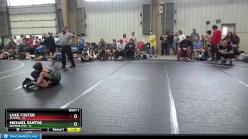 96 lbs Round 1 (8 Team) - Michael Santos, Diamond Fish vs Luke Foster, Olympia