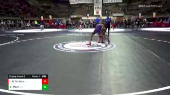 132 lbs Champ. Round 2 - Nikita Smatov, California vs Ekom Mann, Sunnyvale Wrestling Club