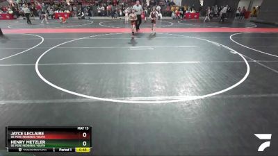 78 lbs Semifinal - Henry Metzler, De Pere Redbirds Youth vs Jayce Leclaire, De Pere Redbirds Youth