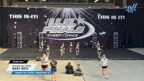 Koach All Stars - Baby Bids [2024 L1 Tiny - Novice - Restrictions - D2 Day 1] 2024 The U.S. Finals: Des Moines