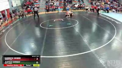 138 lbs Cons. Semi - Justice Saribay, Palo Verde vs Garreck Simbre, Arbor View