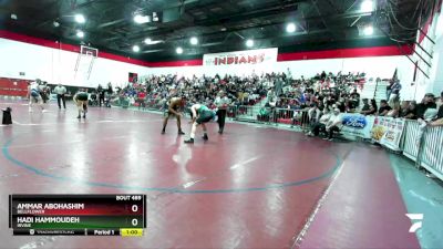 175 lbs Cons. Round 2 - Ammar Abohashim, Bellflower vs Hadi Hammoudeh, Irvine