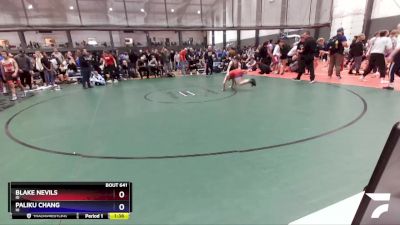 120 lbs Cons. Semi - Blake Nevils, ID vs Paliku Chang, HI