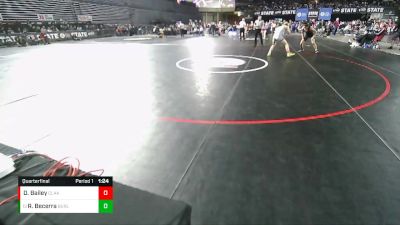 2A 126 lbs Quarterfinal - Ramiro Becerra, Burlington-Edison vs Dawson Bailey, Clarkston