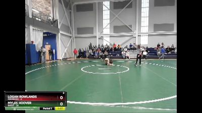 84 lbs Round 2 (16 Team) - Myles Hoover, Quest vs Logan Rowlands, Mavericks