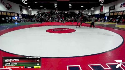 165 lbs Cons. Round 4 - Louis Liambi, Redondo Union vs Luke Desando, Great Oak