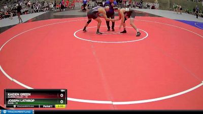 184 lbs Semis & 1st Wrestleback (8 Team) - Joseph Lathrop, Elgin vs Kaiden Green, Illinois Valley