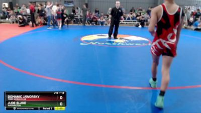 113 lbs Quarterfinal - Jude Blake, Washington vs Domanic Jaworsky, Toro World Club