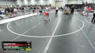 135 lbs Cons. Round 5 - Makenzee Neal, Montana vs Margaret Buurma, Michigan Revolution Wrestling Club