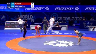 65 kg 1/8 Final - Haji Aliyev, Azerbaijan vs Agustin Alejandro Destribats, Argentina