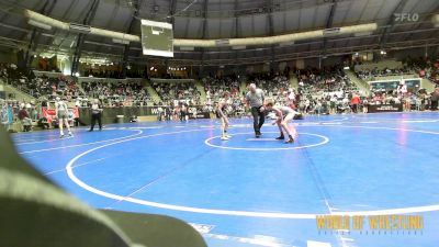 76 lbs Consi Of 32 #2 - Braden Dykhouse, Massa's Maniacs vs Maximus Durrer, Oakdale