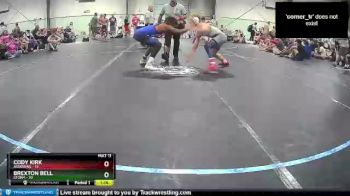 150 lbs Round 4 (8 Team) - Brexton Bell, Storm vs Cody Kirk, Assassins