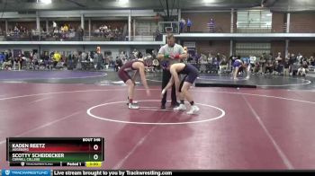 157 lbs Cons. Round 4 - Kaden Reetz, Augsburg vs Scotty Scheidecker, Cornell College