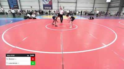 120 lbs Consi Of 32 #2 - Stone Staton, AL vs Tristen Lawrence, NC