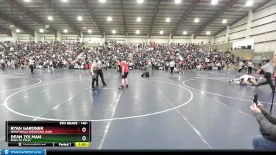 145+ Quarterfinal - Dean Zolman, Sons Of Atlas vs Ryan Gardner, Grantsville Wrestling Club