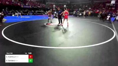 113 lbs Round Of 32 - Christopher Huerta Jr, Buchanan (CS) vs Dakota Sanders, Arcata (NC)