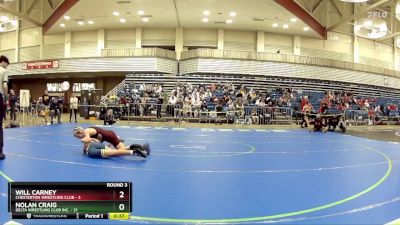 102 lbs Round 3 (6 Team) - Nolan Craig, Delta Wrestling Club Inc. vs Will Carney, Chesterton Wrestling Club