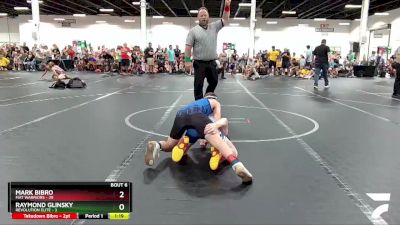 84 lbs Round 2 (8 Team) - Mark Bibro, Mat Warriors vs Raymond Glinsky, Revolution Elite