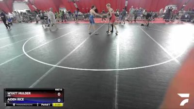 195 lbs Cons. Round 3 - Wyatt Mulder, MN vs Aiden Rice, IL