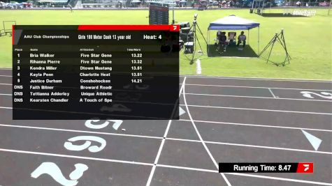 Youth Girls' 100m, Prelims 5 - Age 13