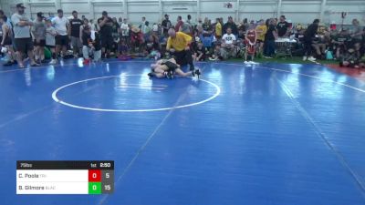 75 lbs Pools - Camden Poole, Tri-State Elite vs Brynlee Gilmore, Black Iron Society