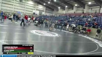 67 lbs Placement (16 Team) - Ethan Dana, Utah Gold vs JARRON BELTRAN, West Coast Riders