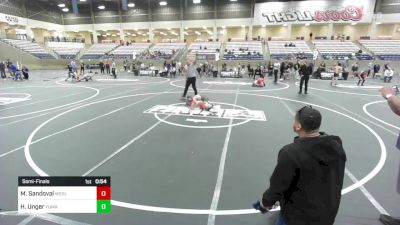 61 lbs Semifinal - Malachi Sandoval, Wesley WC vs Harvin Unger, Yuma