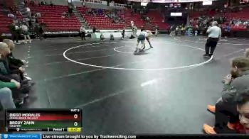 D3-285 lbs 3rd Place Match - Brody Zahn, Coleman vs Diego Morales, Cedar Grove-Belgium