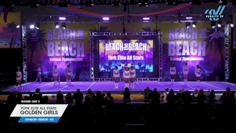 York Elite All Stars - Golden Girls [2024 L5 Senior - D2 Day 2] 2024 ACDA Reach the Beach Cheer Grand Nationals