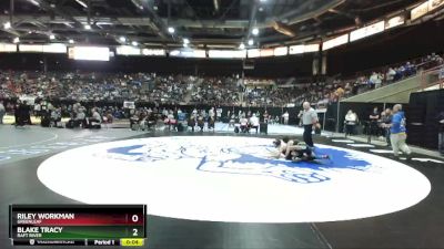 2A 120 lbs Champ. Round 1 - Blake Tracy, Raft River vs Riley Workman, Greenleaf