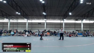 165 lbs Round 3 (4 Team) - Camden Harrison, All IN Wrestling Academy vs Myles Alcoser, Team Renegade