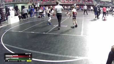 80 lbs Quarterfinal - Emerson Martin, Nebraska Boyz vs Pierce Fehringer, NGSE