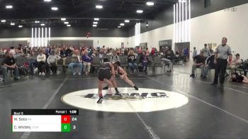 90 lbs Semis & 1st Wrestleback (8 Team) - Conner Whitely, Junior Terps Xtreme (MY) vs William Soto, Mat Assassins (PA)