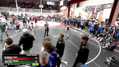 98 lbs Champ. Round 1 - Holten Crane, Bishop Kelly vs Maddox Taft, Mt. Spokane