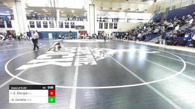 145 lbs Consi Of 8 #2 - Cole Stangle, St. John Vianney vs Sam Cartella, Western Reserve Academy