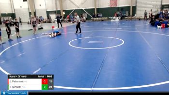 96 lbs Round 4 (8 Team) - Jaxon Petersen, Columbus Wrestling Organization vs Tucker Saferite, Phillipsburg
