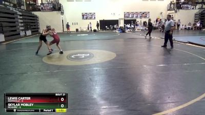 113 lbs Placement - Skylar Mobley, Mcadory vs Lewis Carter, Huntsville