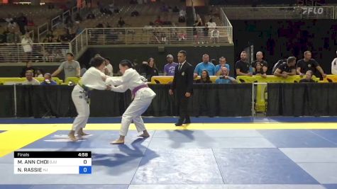MARIE ANN CHOI vs NISANNE RASSIE 2024 Pan Jiu Jitsu IBJJF Championship