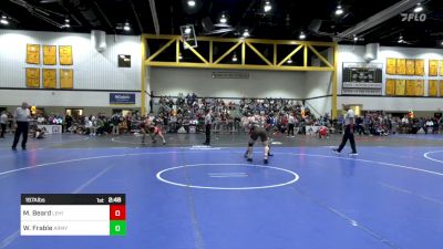 197A lbs Rr Rnd 1 - Michael Beard, Lehigh vs Wolfgang Frable, Army