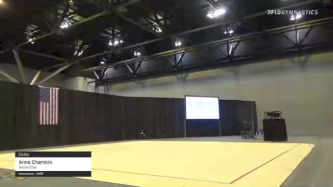 Anna Chamkin - Clubs, World Elite - 2021 USA Gymnastics Championships