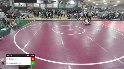 95 lbs Rr Rnd 3 - Jayden Kubo, Camel Kids vs Micah Horowitz, Wrecking Crew