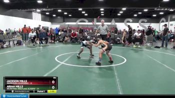 70 lbs Round 2 (8 Team) - Jackson Mills, Aggression Legionaries vs Ariah Mills, Roundtree Wrestling Academy