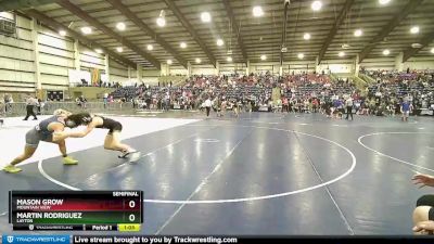 135 lbs Semifinal - Martin Rodriguez, Layton vs Mason Grow, Mountain View