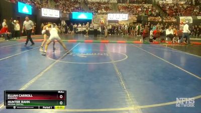 AA - 126 lbs Cons. Semi - Hunter Rahn, Helena Capital vs Elijah Carroll, Bozeman