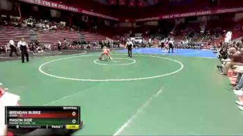 106 lbs D2/d3 - Semi-finals (sat 10:00am.) - Brendan Burke, Amery vs Mason Ihde, Prairie Du Chien